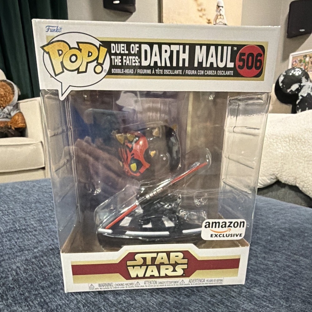 Funko Pop! Star Wars Duel of the Fates Darth Maul #506 Amazon Exclusive Vinyl